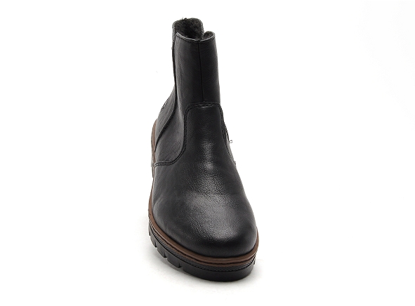 Rieker boots bottine plates femme x9165 noir