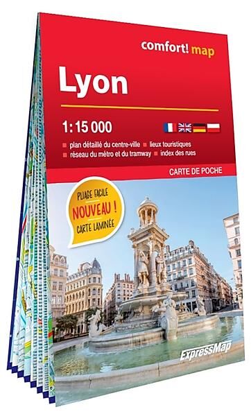 EXPRESSMAP - PLAN LYON FORMAT POCHE