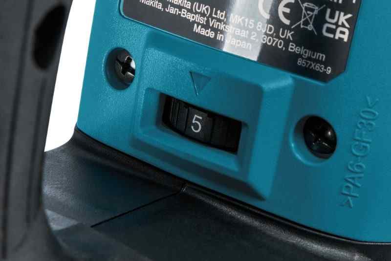 Makita HR005GM202 40V Max Combihamer set (2x 4.0Ah) in koffer met AWS zender