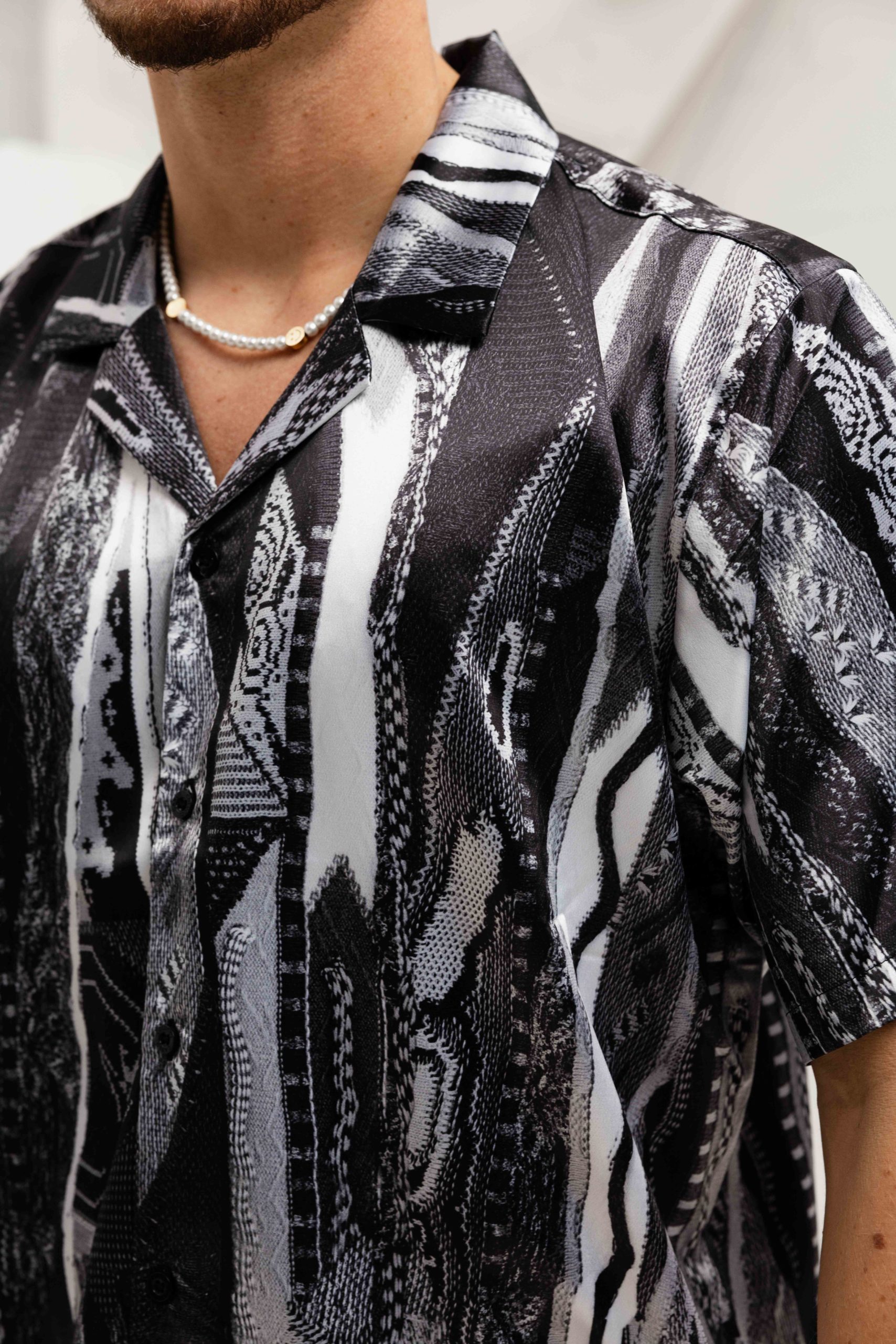 Carlo Colucci C5081 211 Shirt Heren Zwart