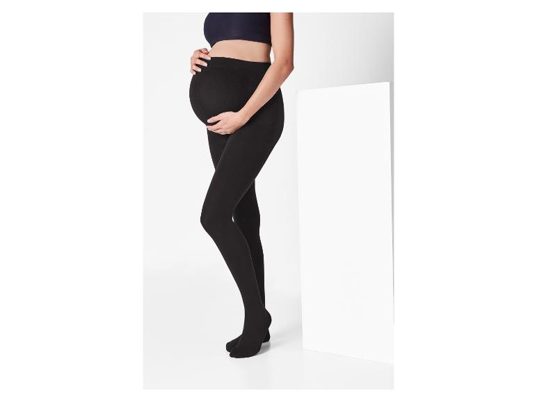 Dames zwangerschaps-thermo legging of -thermo panty 100 DEN