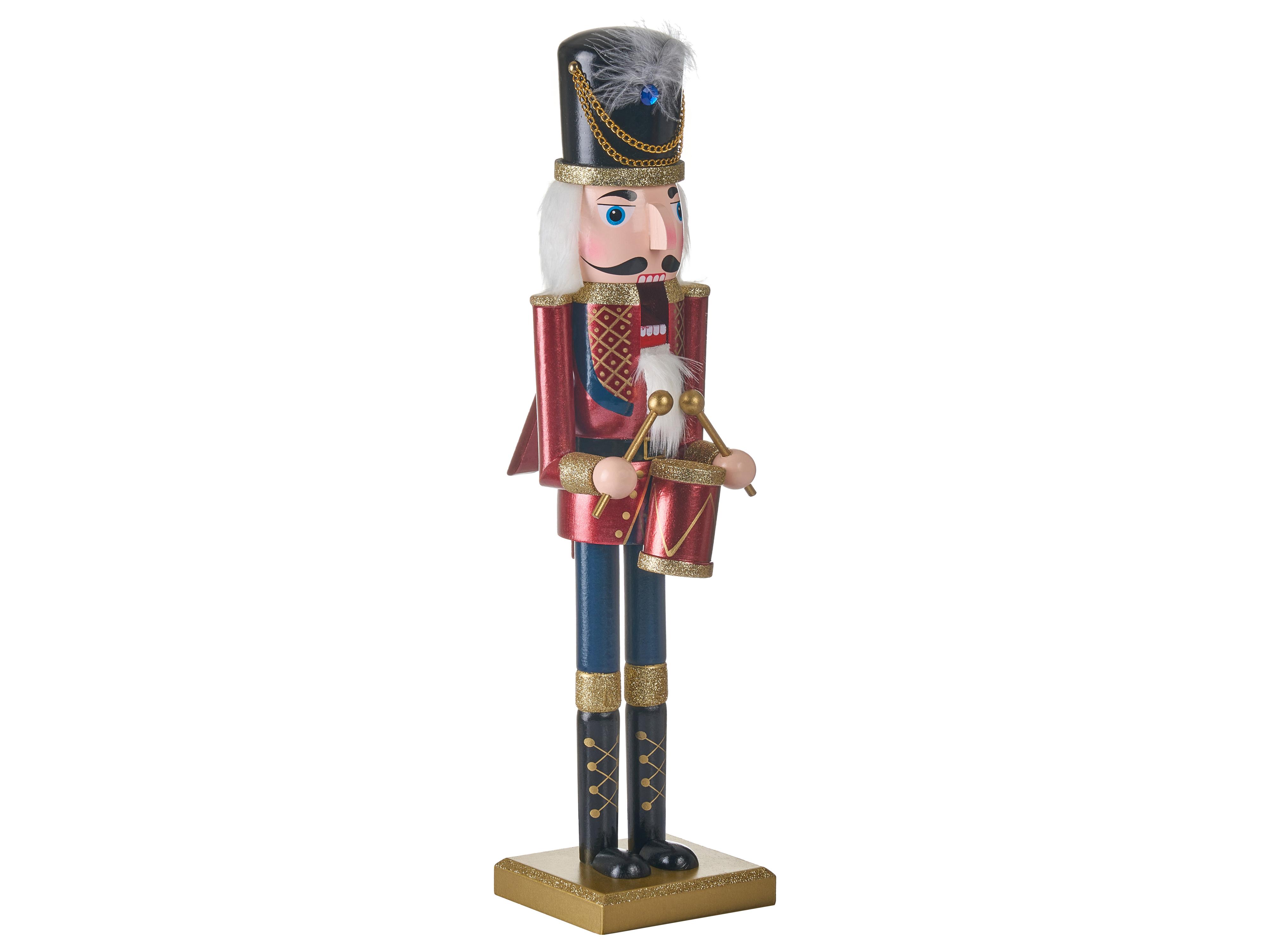 Figuur HOGSJON Notenkraker 50 cm Rood