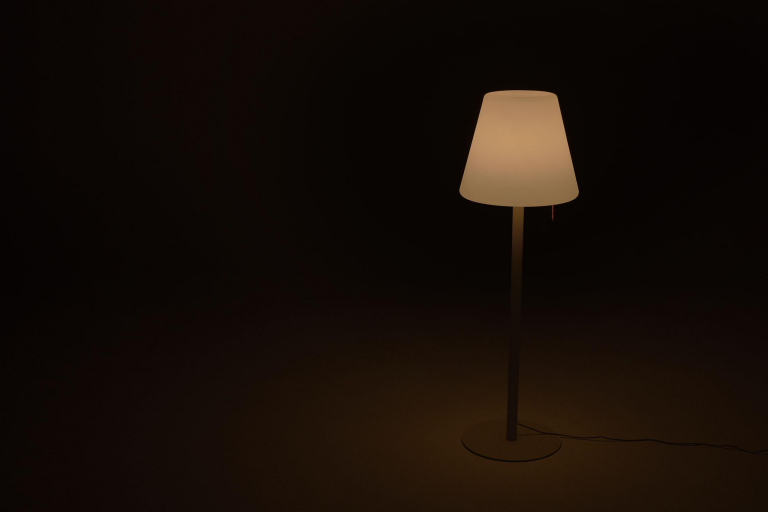Fatboy Edison the Giant vloerlamp LED lichtgrijs