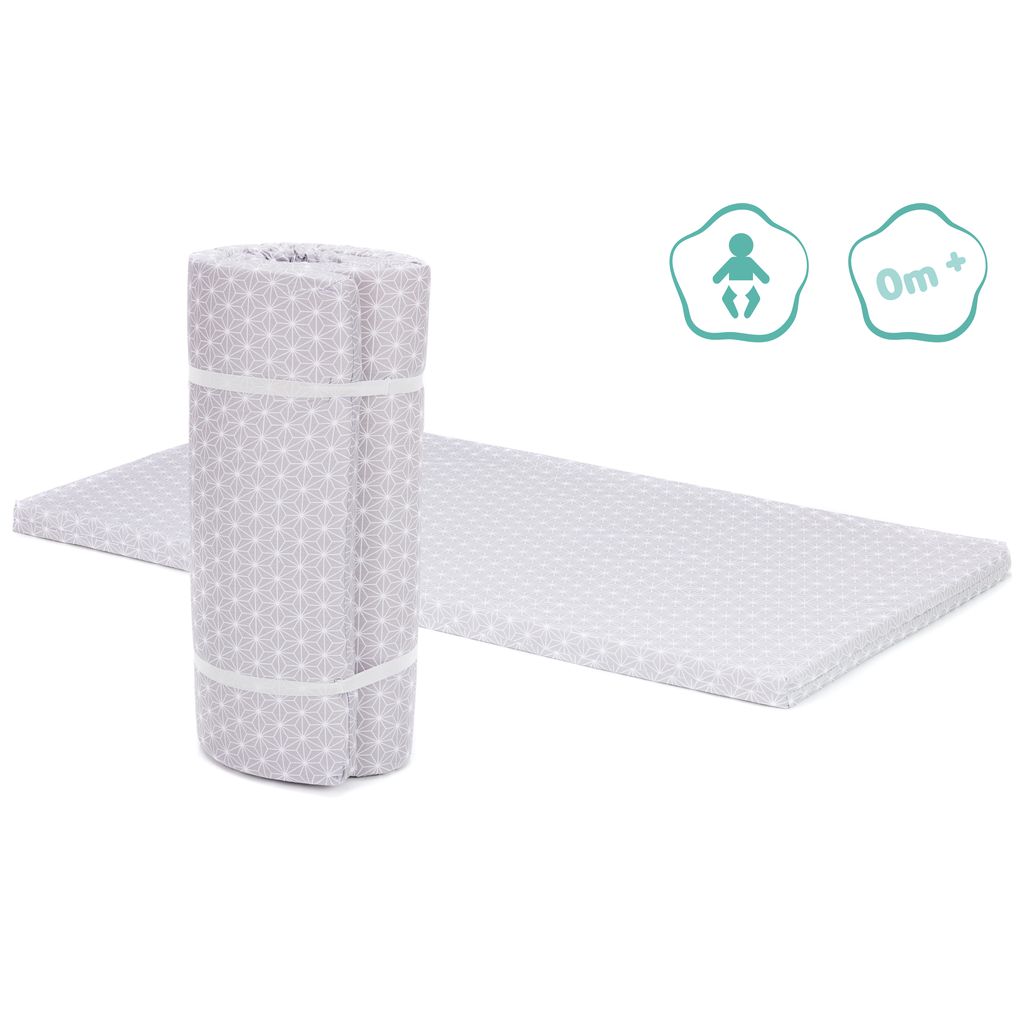 fillikidfillikid   Reisebettmatratze gerollt cube grey