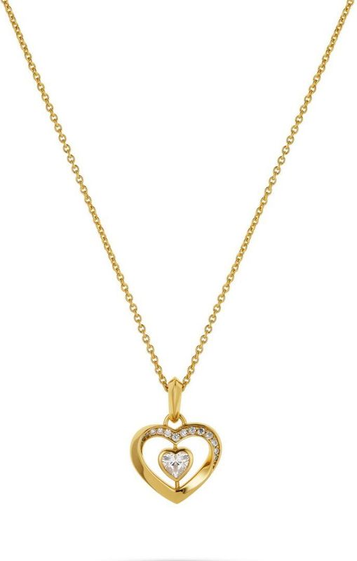 Jette - Halssieraad - Geel Goud - Gerecycled Zilver - 45 cm