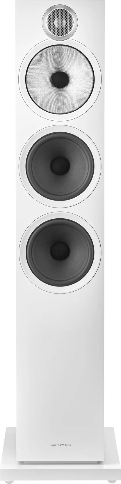 B&W 603 S3 Blanc mat (la paire) Enceintes colonne