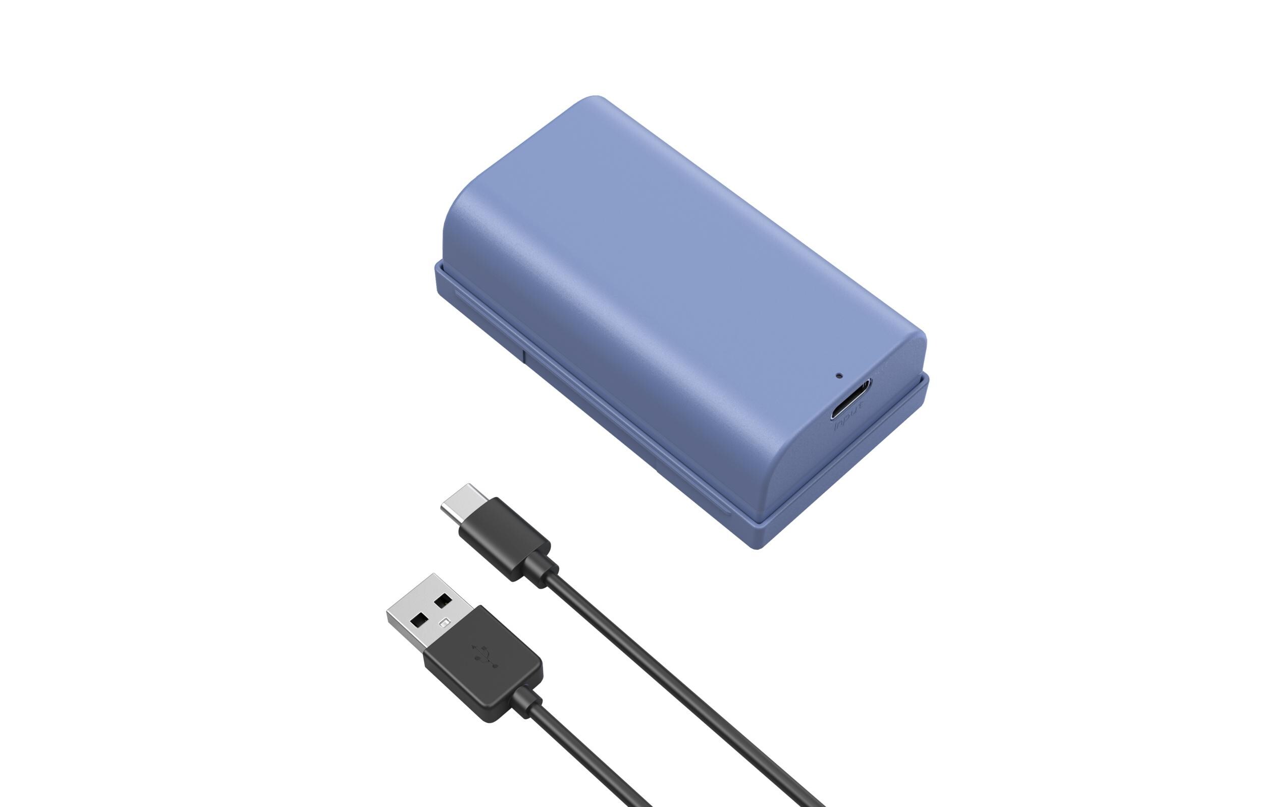Digitalkamera-Akku NP-F550 USB-CUSB-C wiederaufladbarer Kamera-Akku
