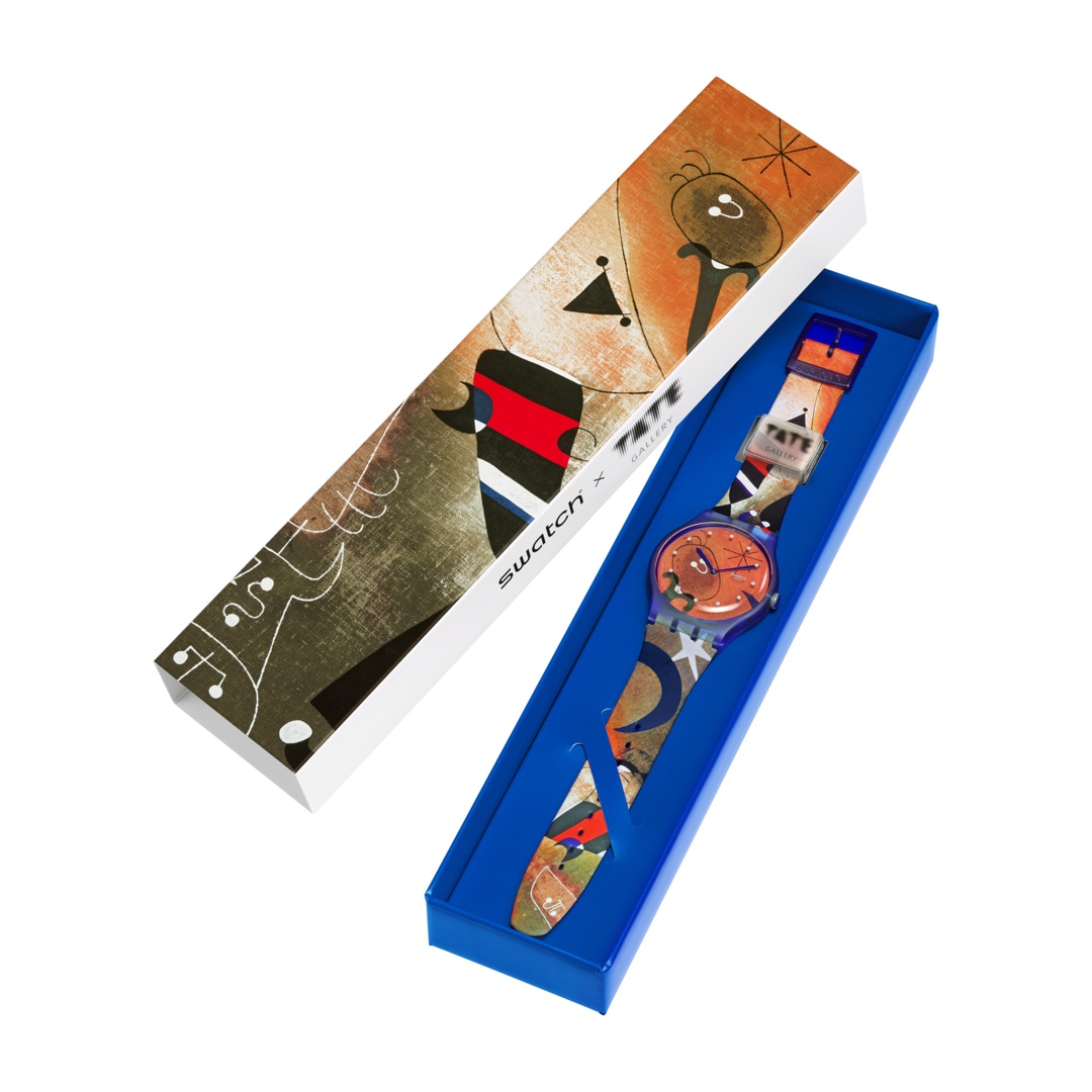 Swatch x Tate Gallery Miro's Women & Bird in the Moonlight