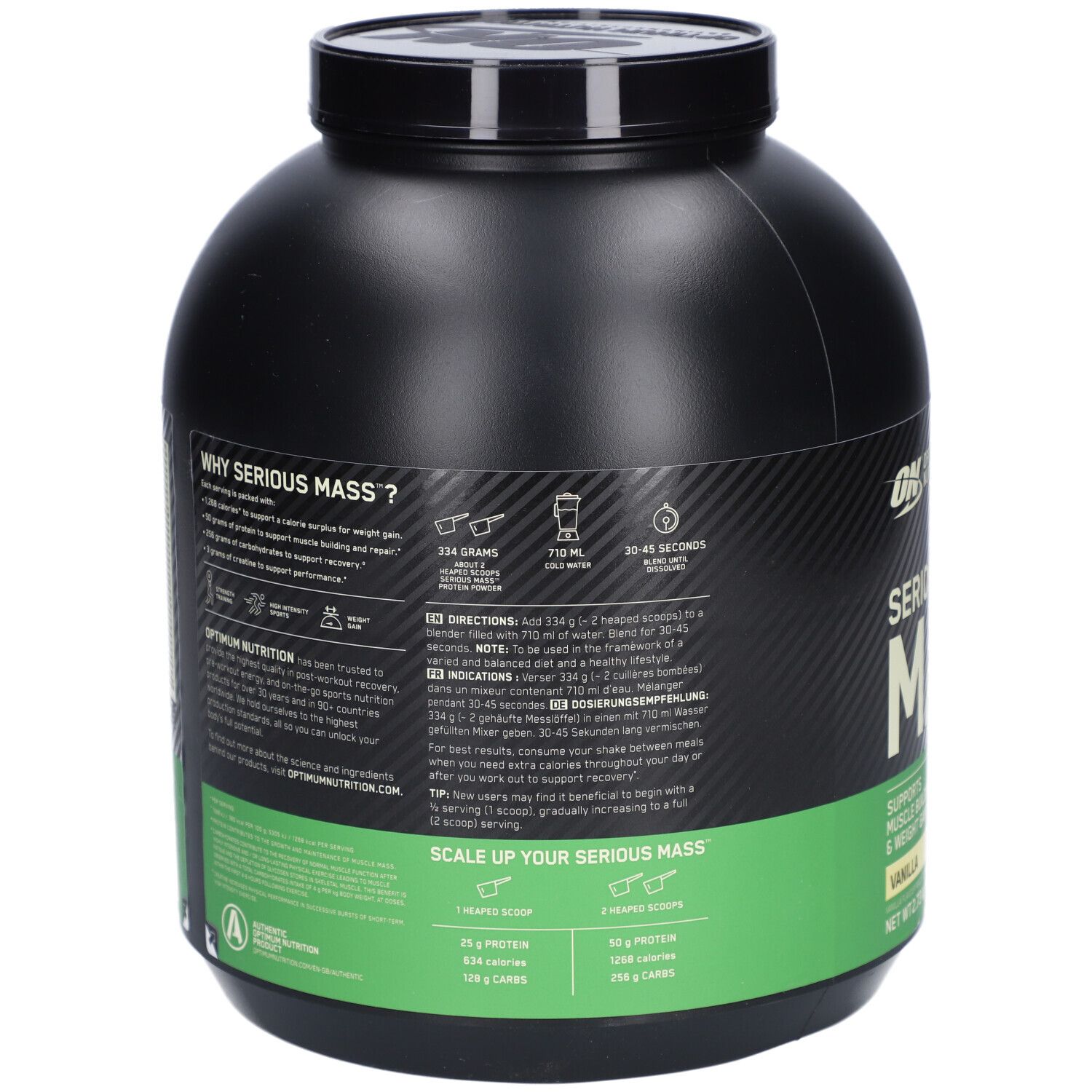 Gainer Serious Mass 2.7 Optimum Nutrition