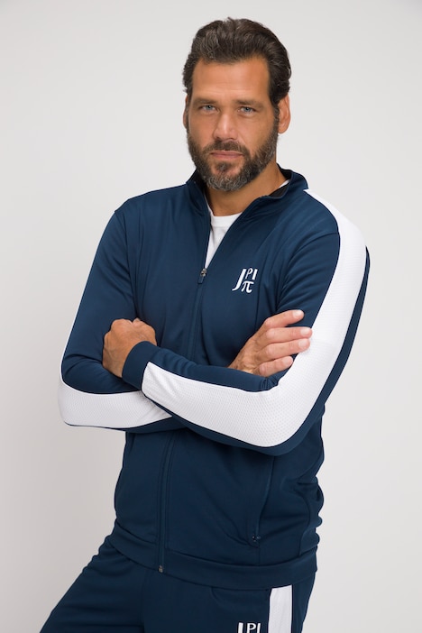 JAY-PI Trainingsjacke, Fitness, Stehkragen, bis 8 XL