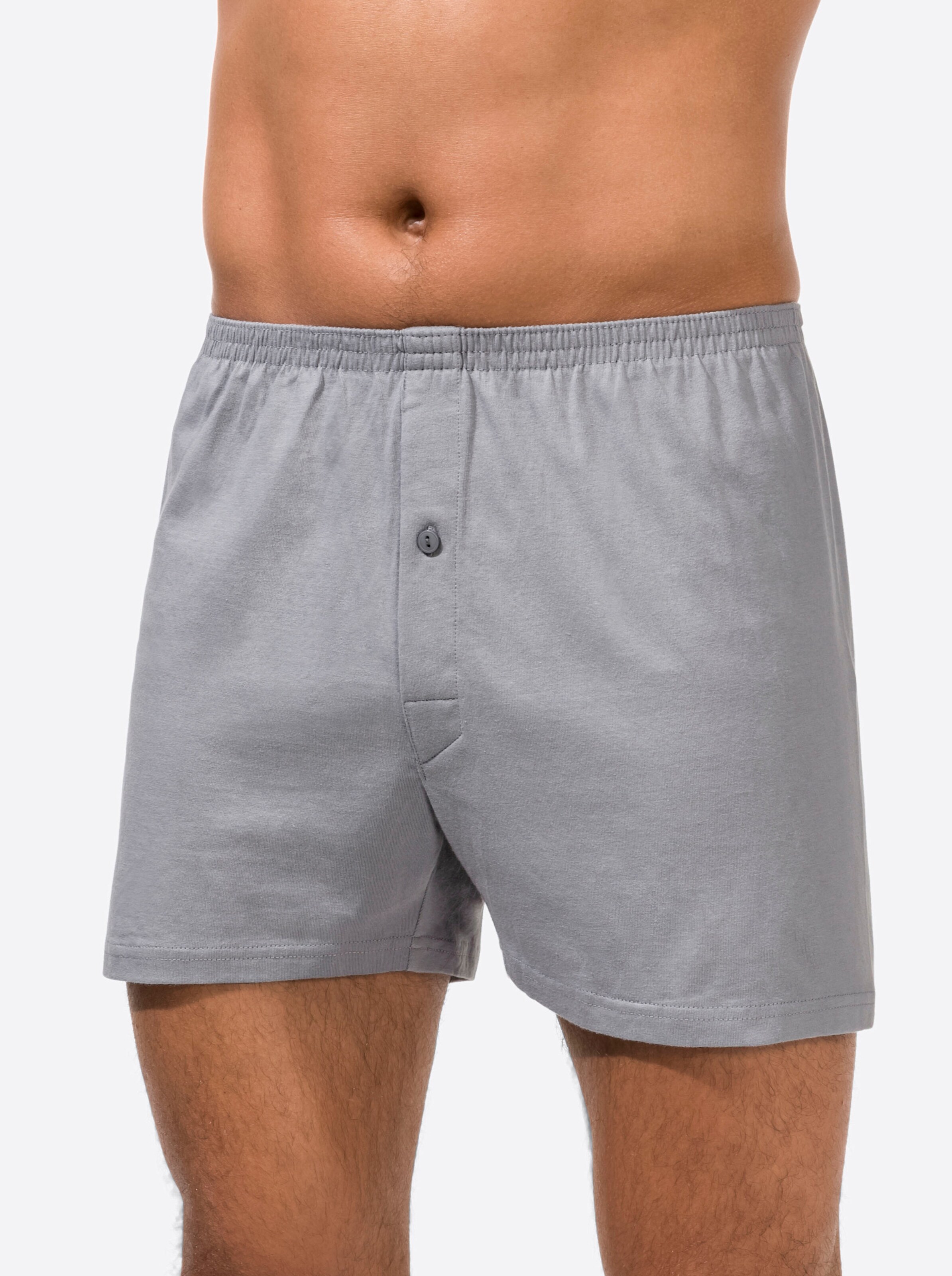 KINGsCLUB Boxershorts in grau-sortiert