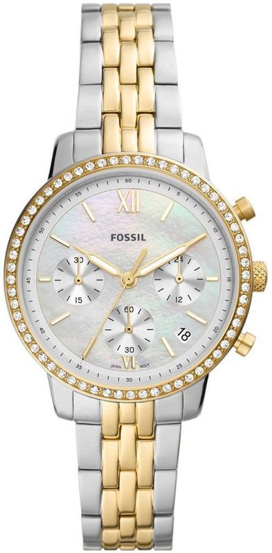 Fossil - ES5279 - Dameshorloge - Zilverkleurig - Roestvrijstaal - Quartz