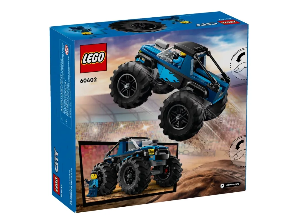 LEGO City 60402 Blå monstertruck