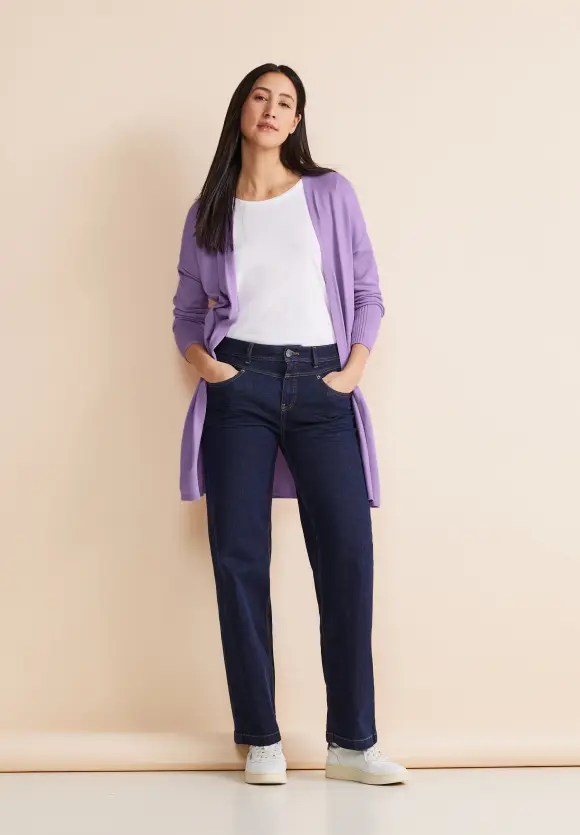Langer Cardigan - smell of lavender