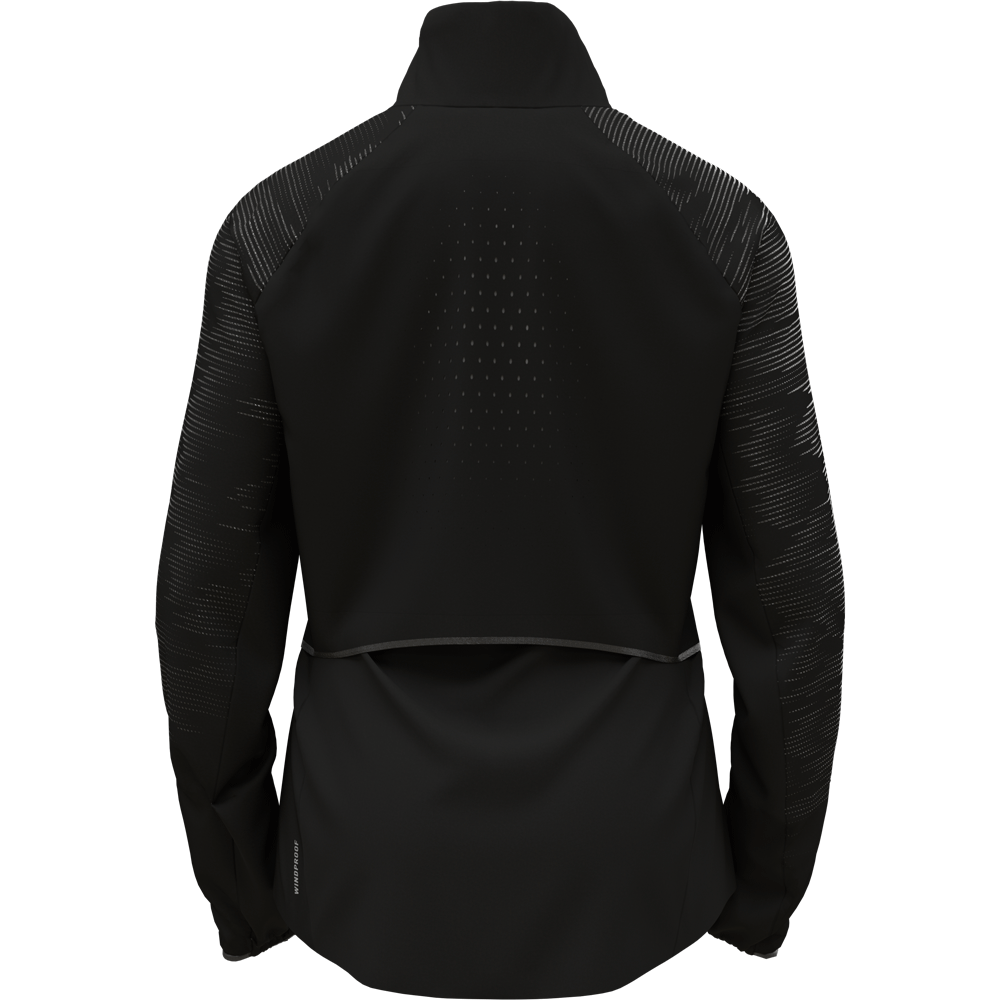 Odlo Zeroweight Pro Warm Reflect Laufjacke Damen schwarz
