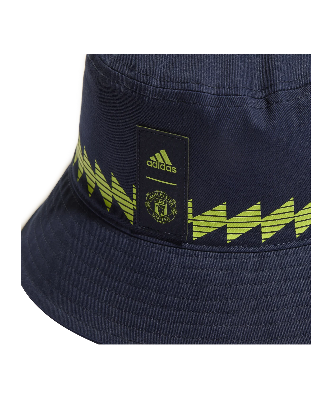 adidas Manchester United Bucket Hat Blau