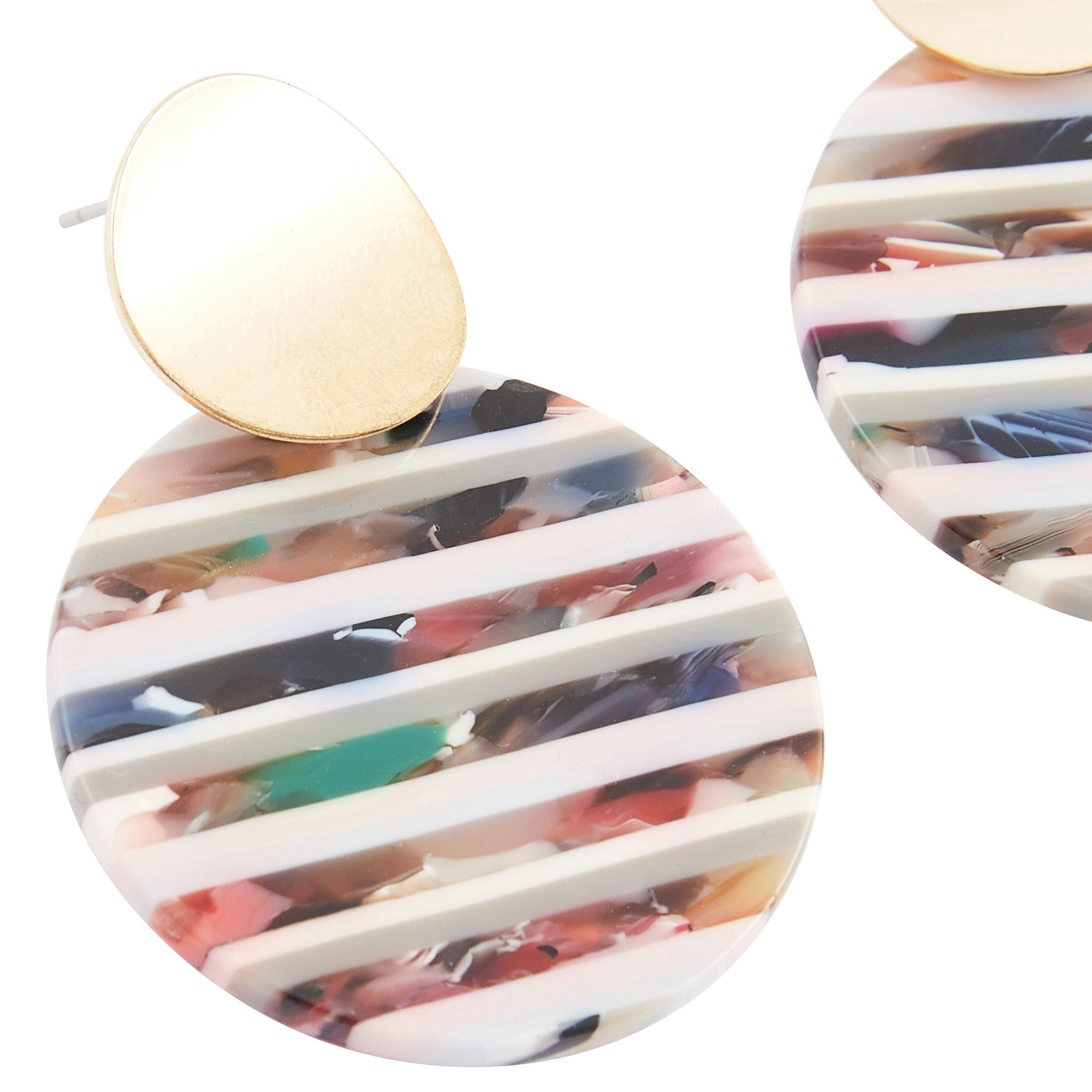 Boucles d'oreilles disques - BIJOUX