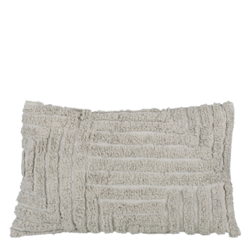 Sierkussen beige - l55xb35xh10cm