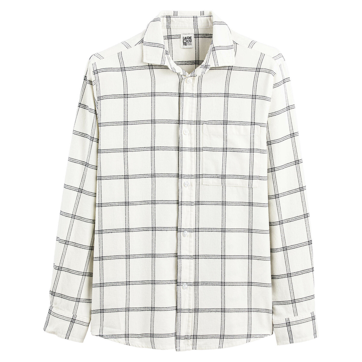 COLEÇÕES LA REDOUTE<br>Camisa xadrez oversized