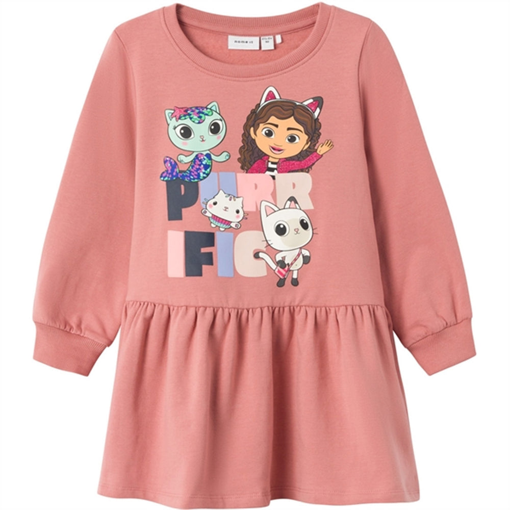 Ash Rose Didi Gabby Sweat Kjole - Name It