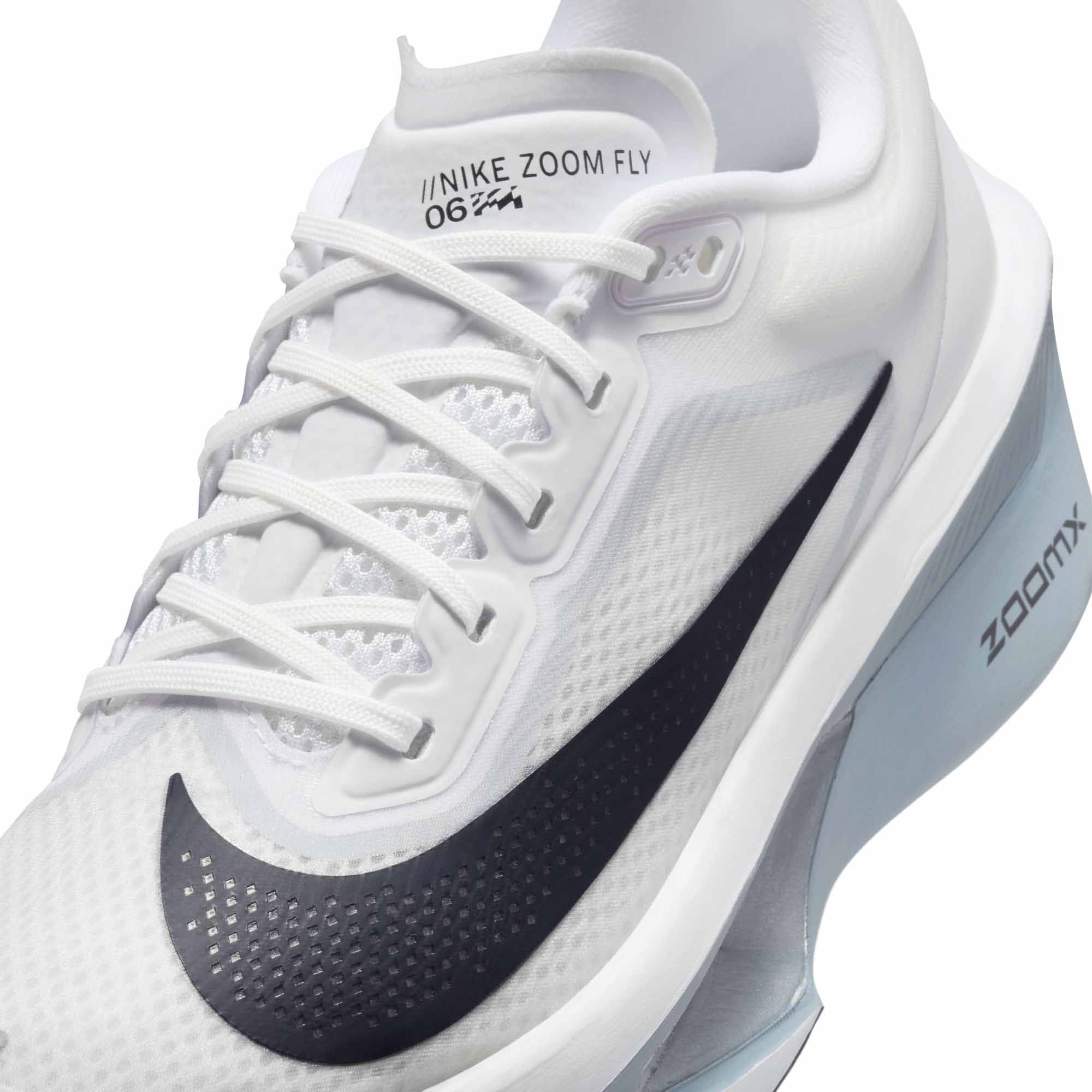 Zoom Fly 6 Dame 104/White/Gridiron/Pure Platinum