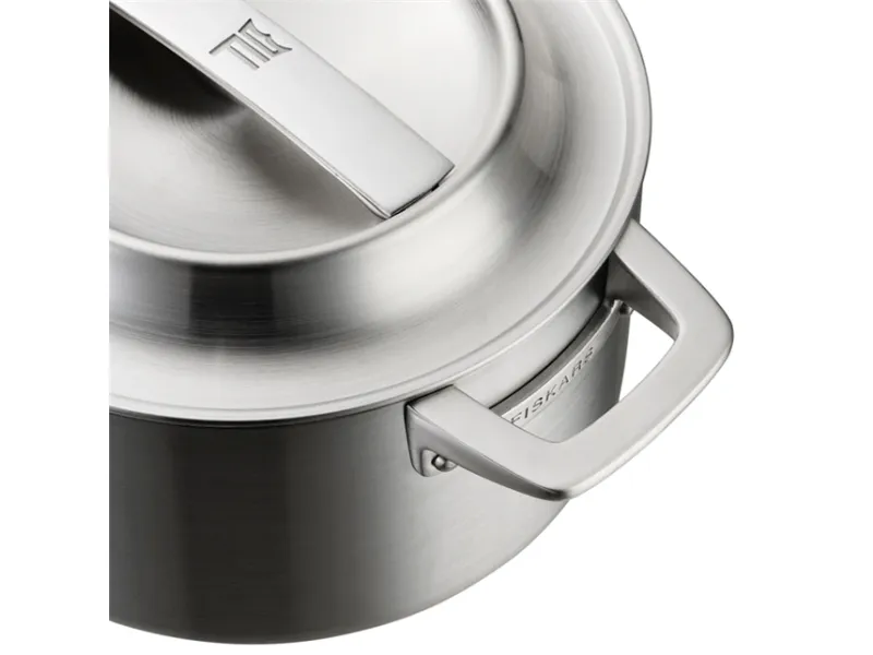 Fiskars 1067639, 3 L, Rund, Rustfrit stål, Rustfrit stål, Ingen belægning, Rustfrit stål