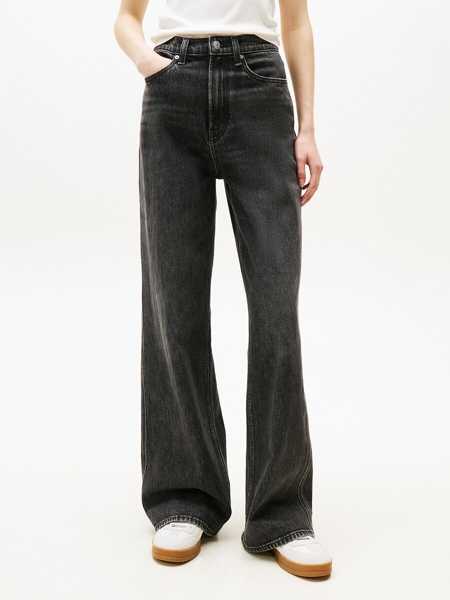 Calças jeans Tommy Jeans<br>Calças jeans largas e de cintura alta
