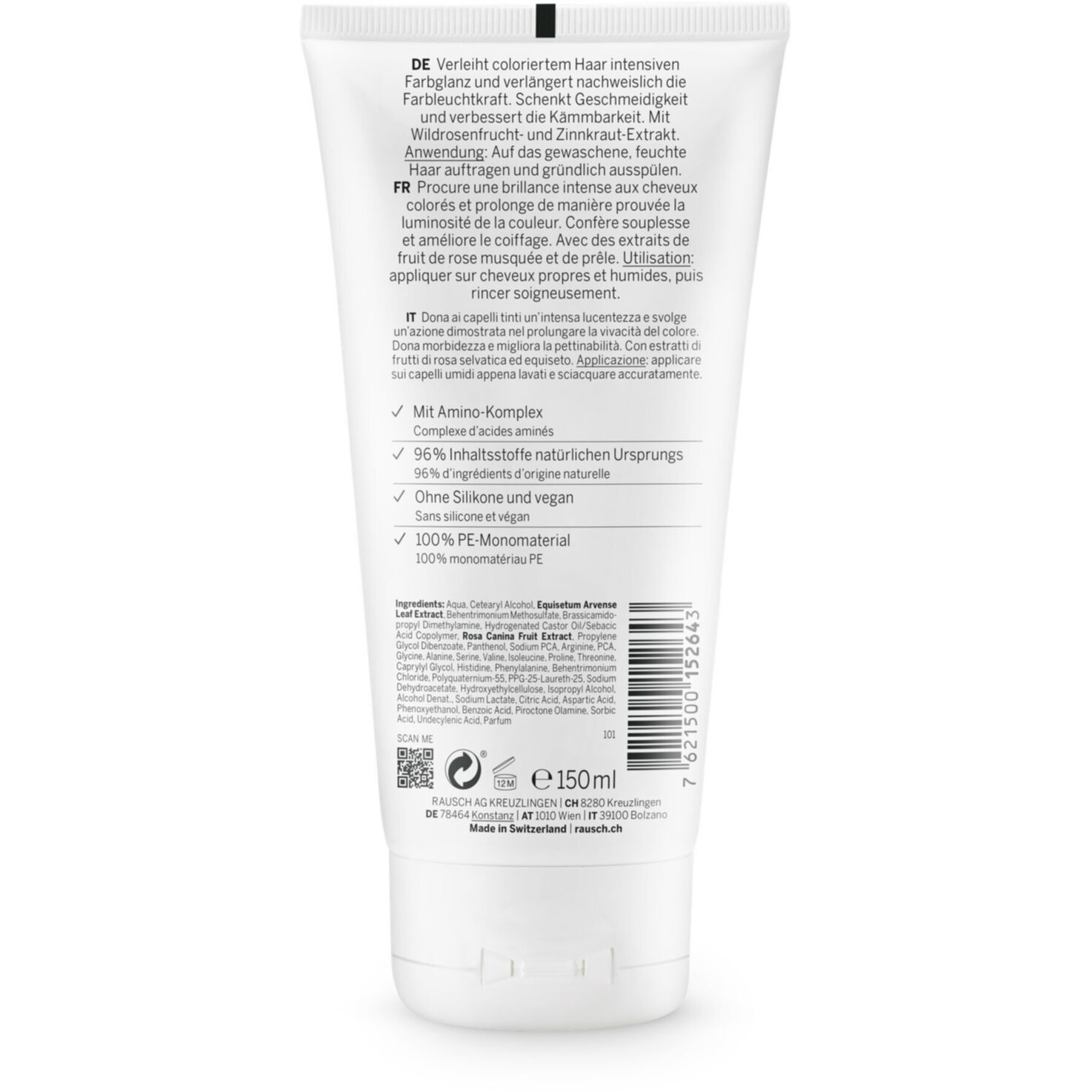 Rausch Farbschutz Conditioner mit Wildrose