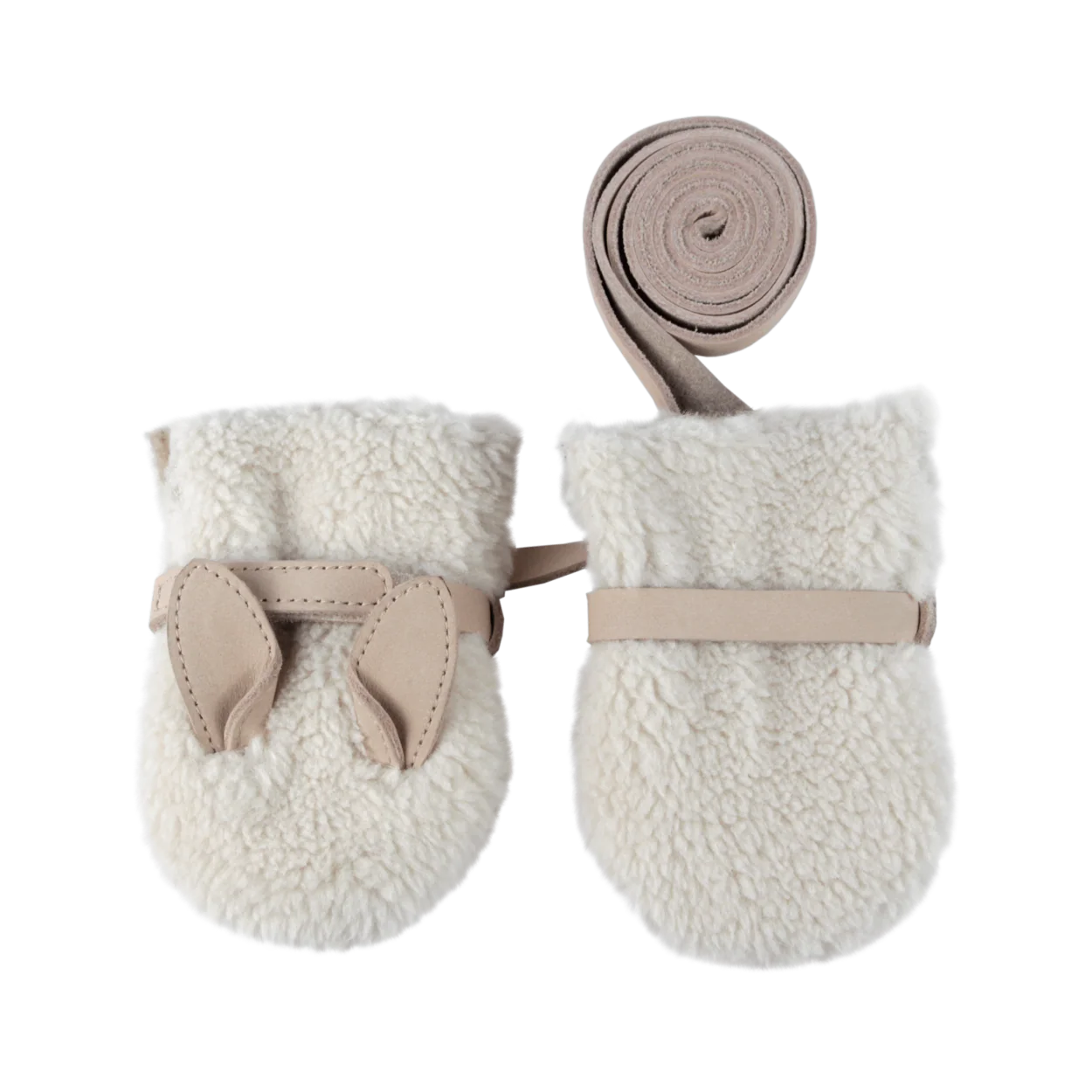 Richy Mittens | Bunny | Off White Curly Faux Fur