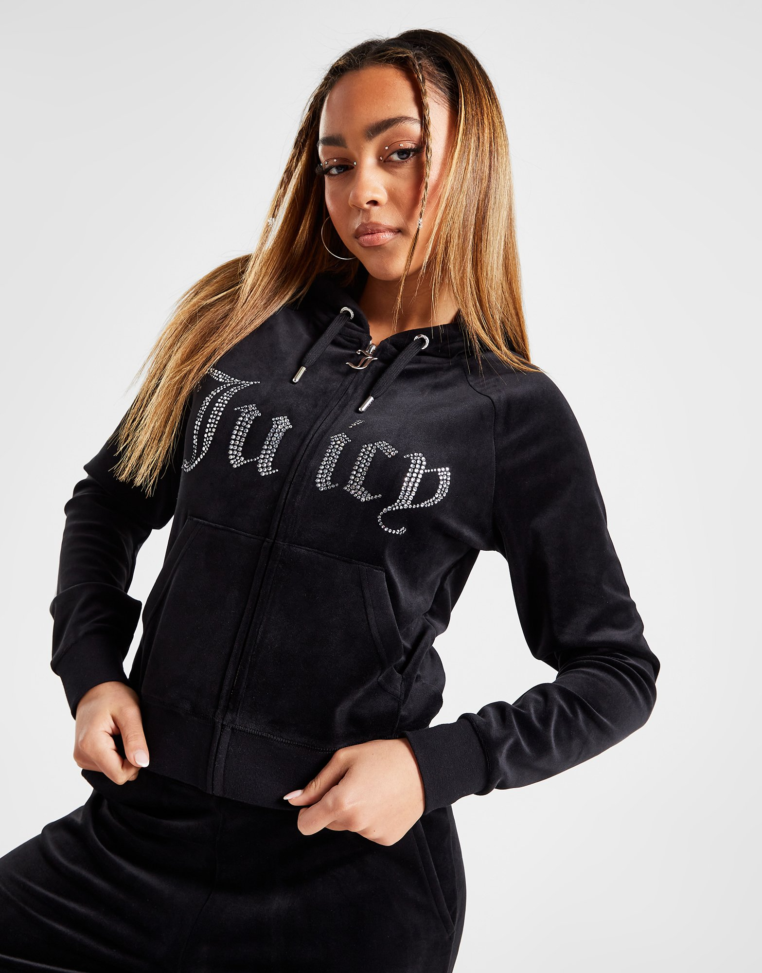 JUICY COUTURE Sweat à Capuche Diamante Femme