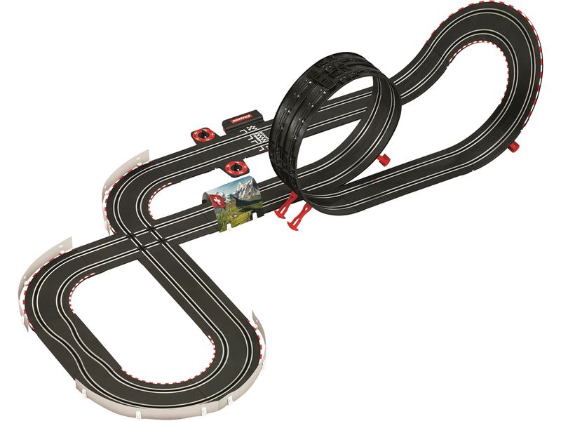 Carrera GO! Gotthard Race 5.3 m Spannendes Auto-Rennbahn-Spielset
