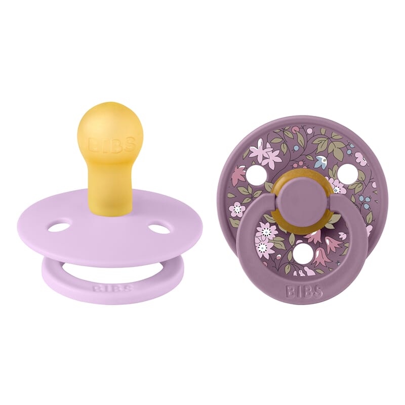 Bibs Liberty str 1 (2 pk) Chamomile/Violet Sky - Rumpetroll