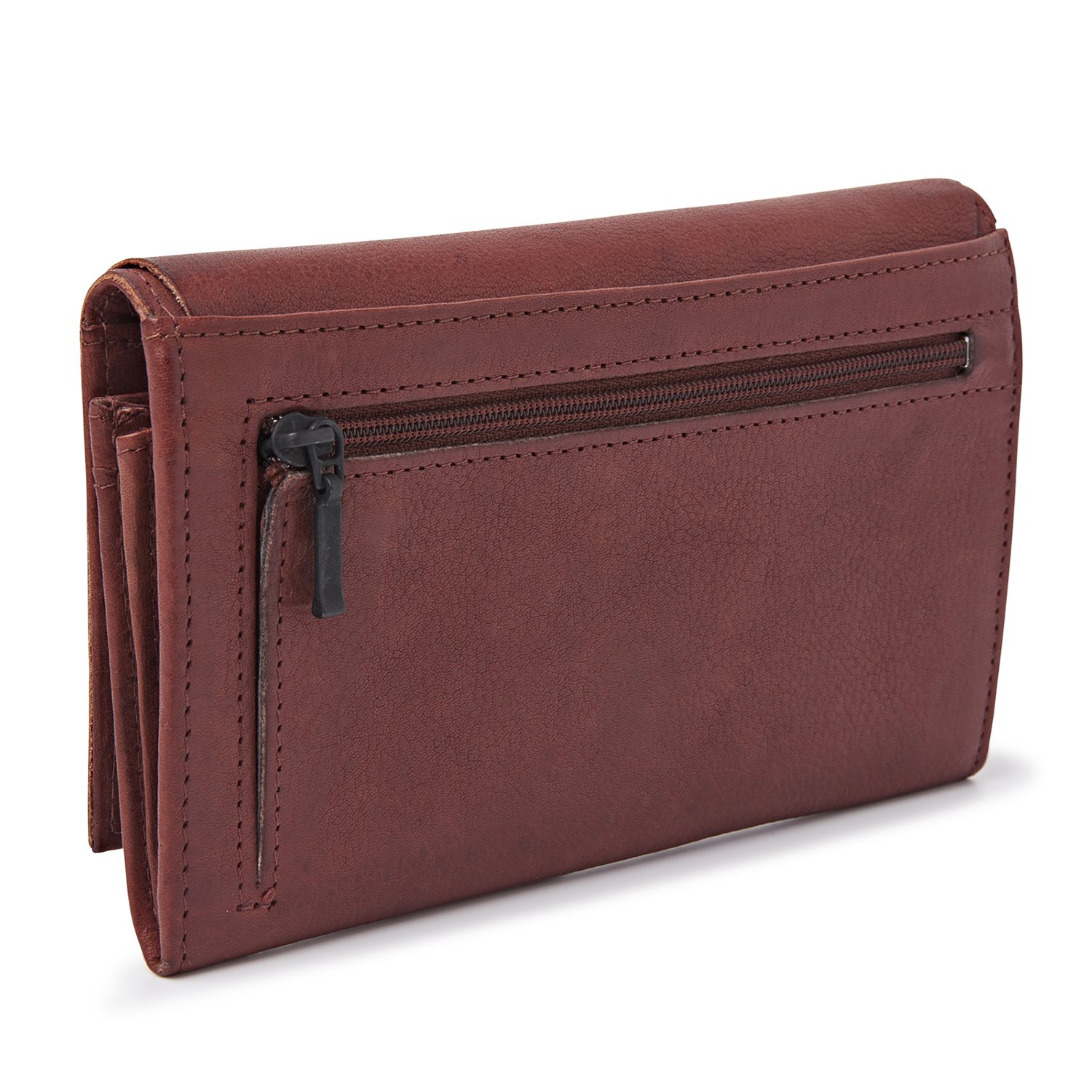 dR Amsterdam Tampa Damesportemonnee brown