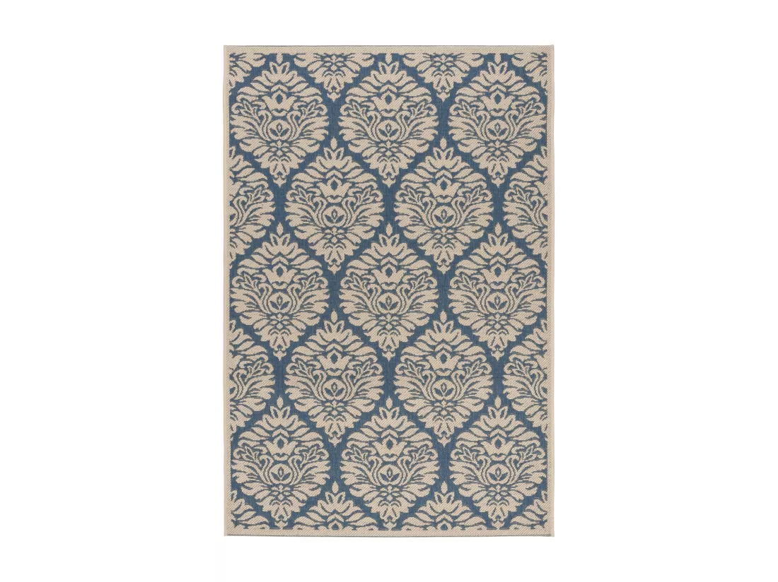 Tapis Blue & Creme 91 X 152 cm - Panarea