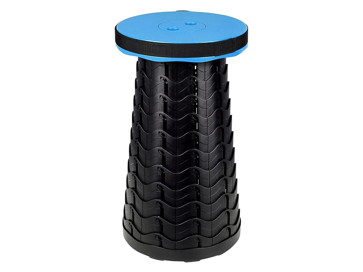 Campingwise opvouwbare camping kruk - Blue