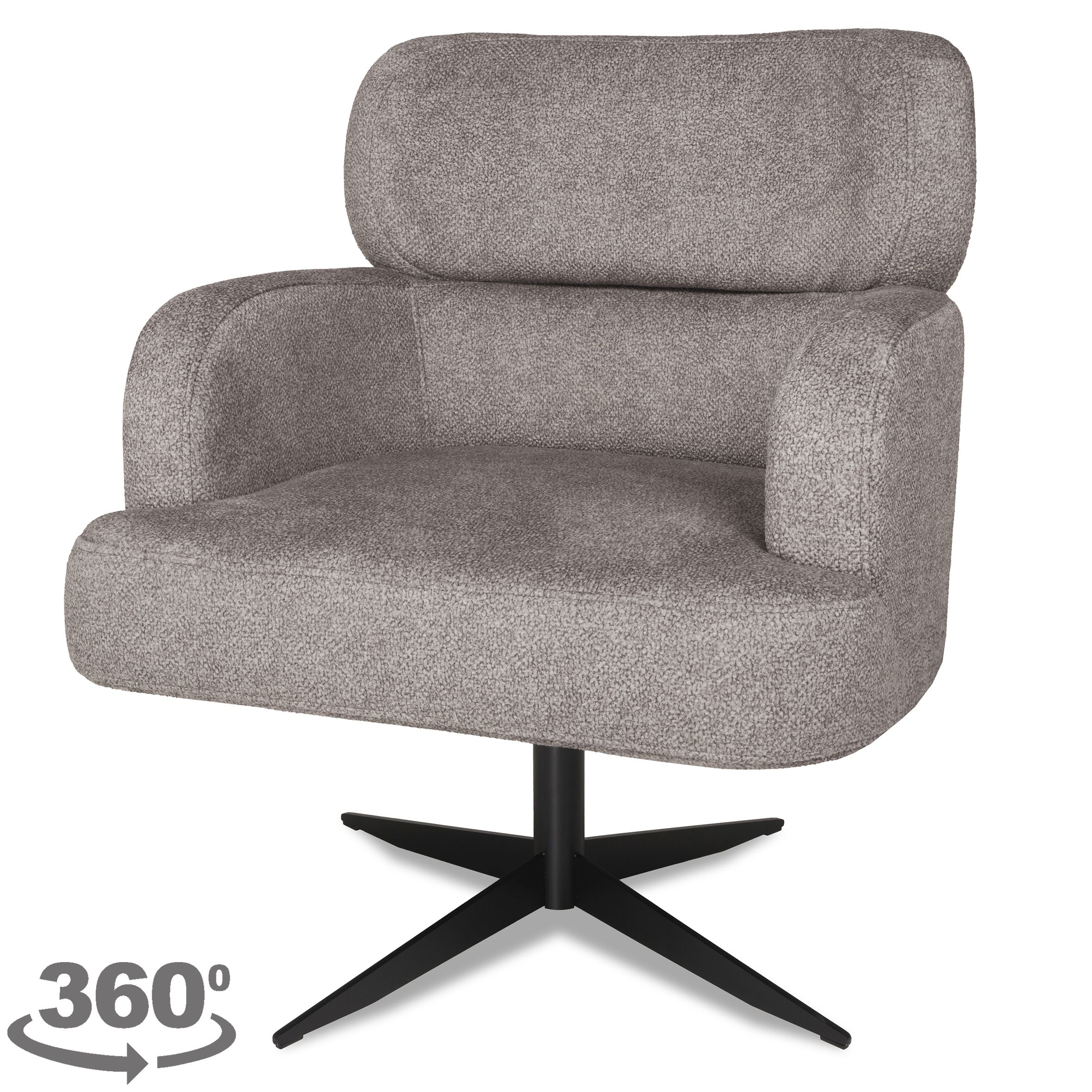 Draaifauteuil Bofield B71 x D72 x H85 cm