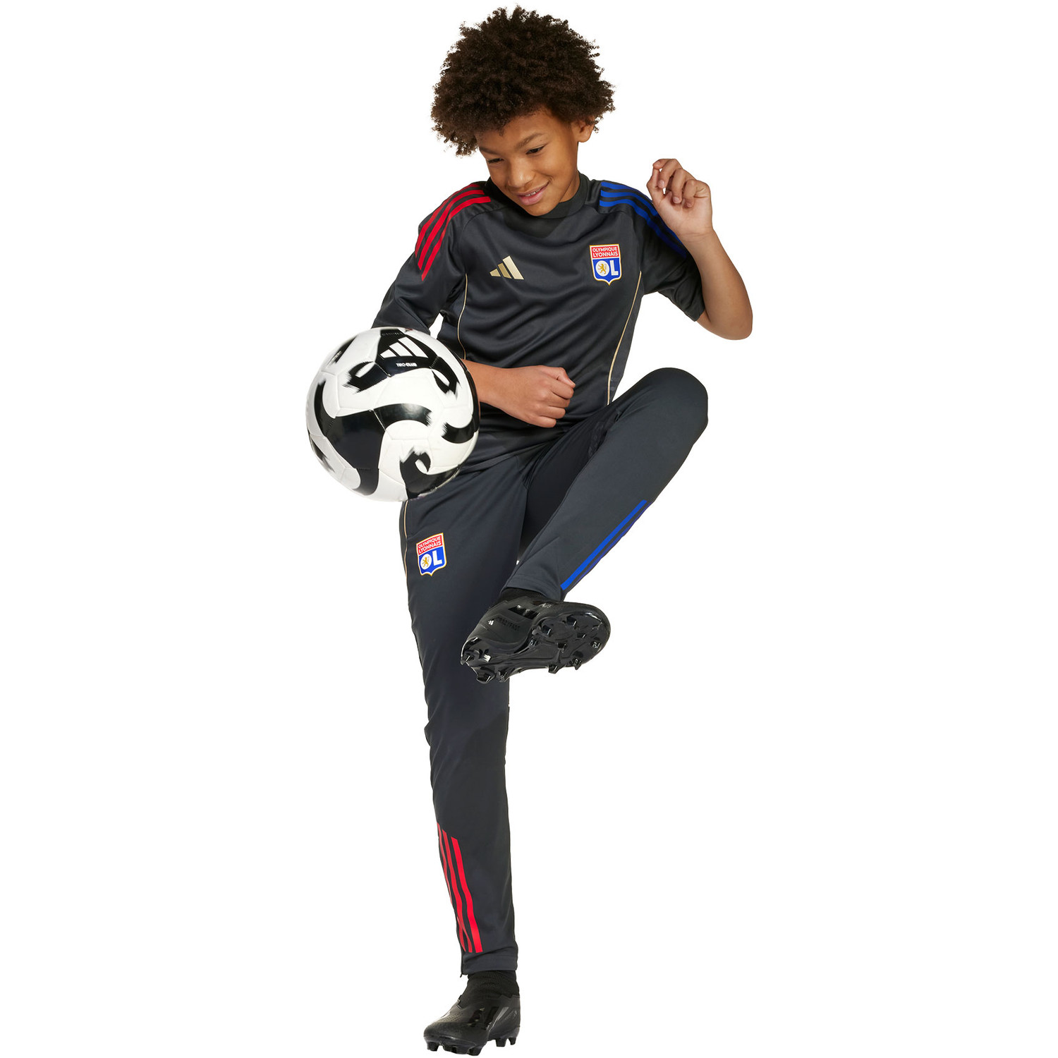 adidas Olympique Lyon Training Shirt Kids