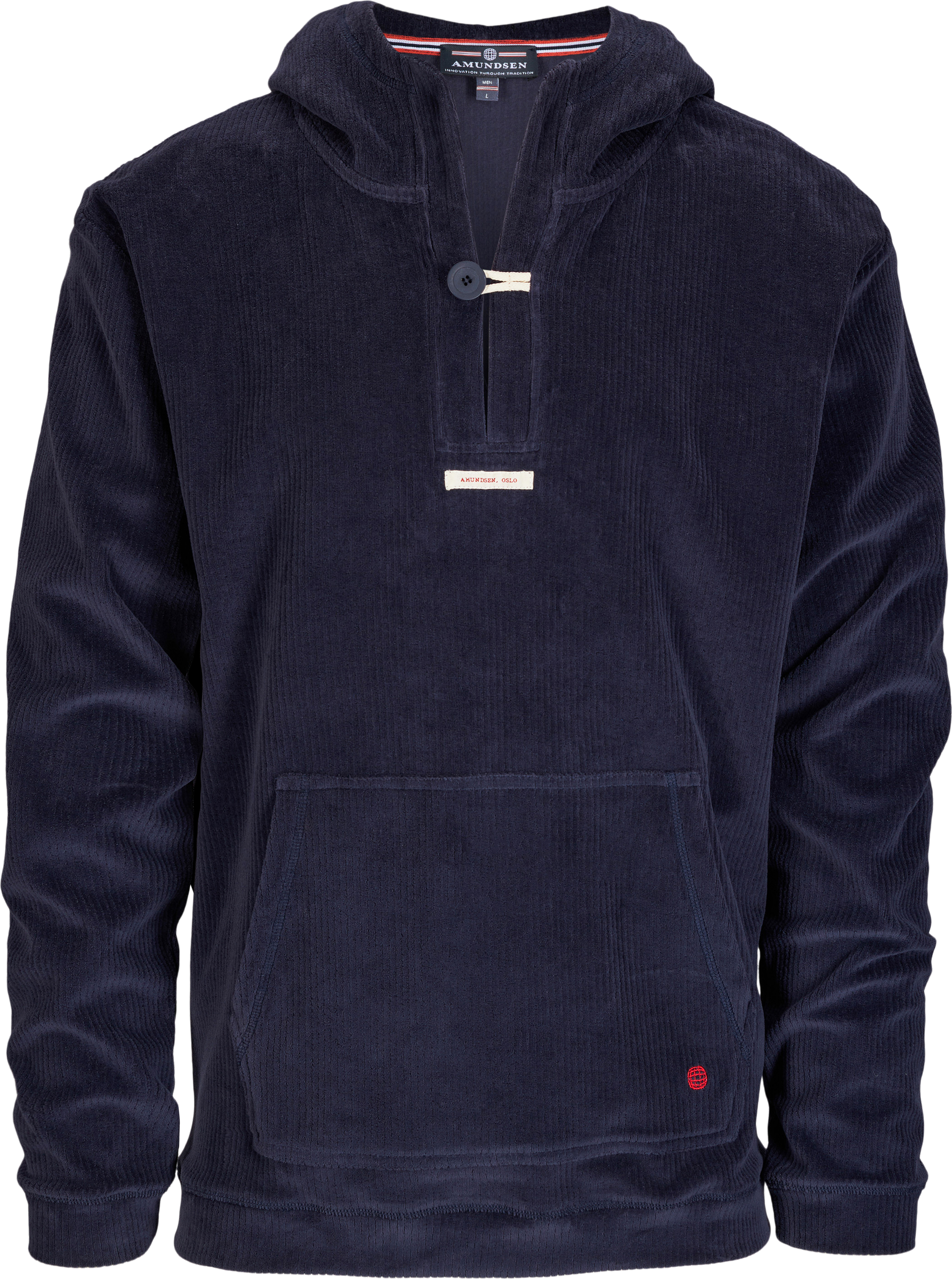 Comfy Cord Hood Herre 590/Faded Navy