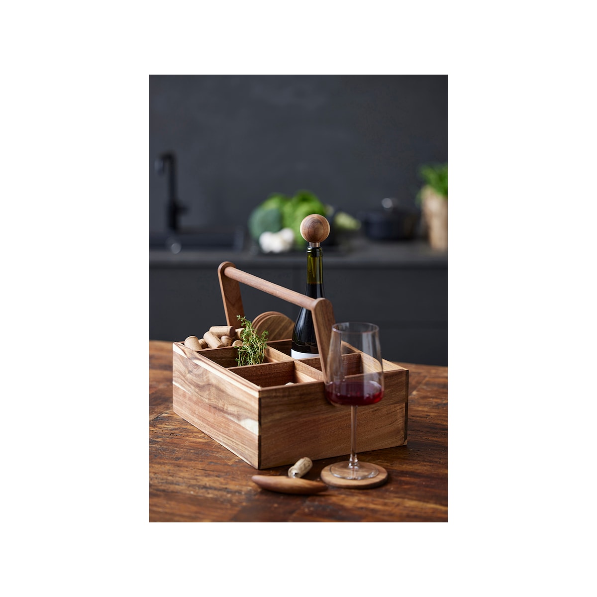 HOLM Corkscrew 12 x 2,2 x 10,1 cm Nature