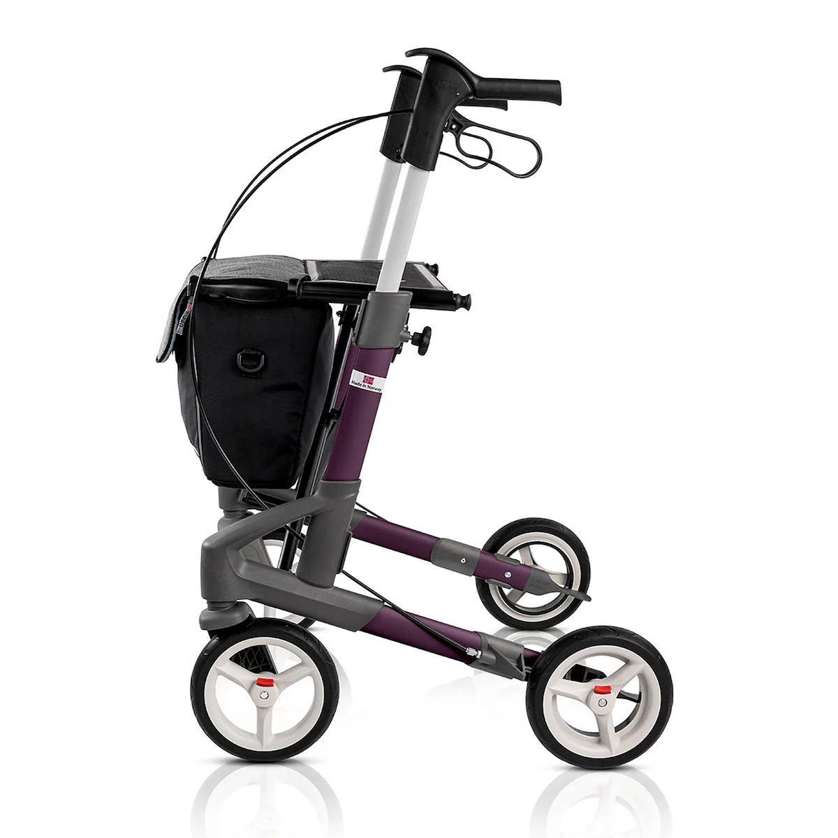 Topro - Rollator Troja 5G S, faltbar, höhenverstellbar - lila