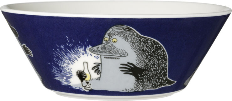 Moomin Arabia Mumi 15cm skål Mårren Blå