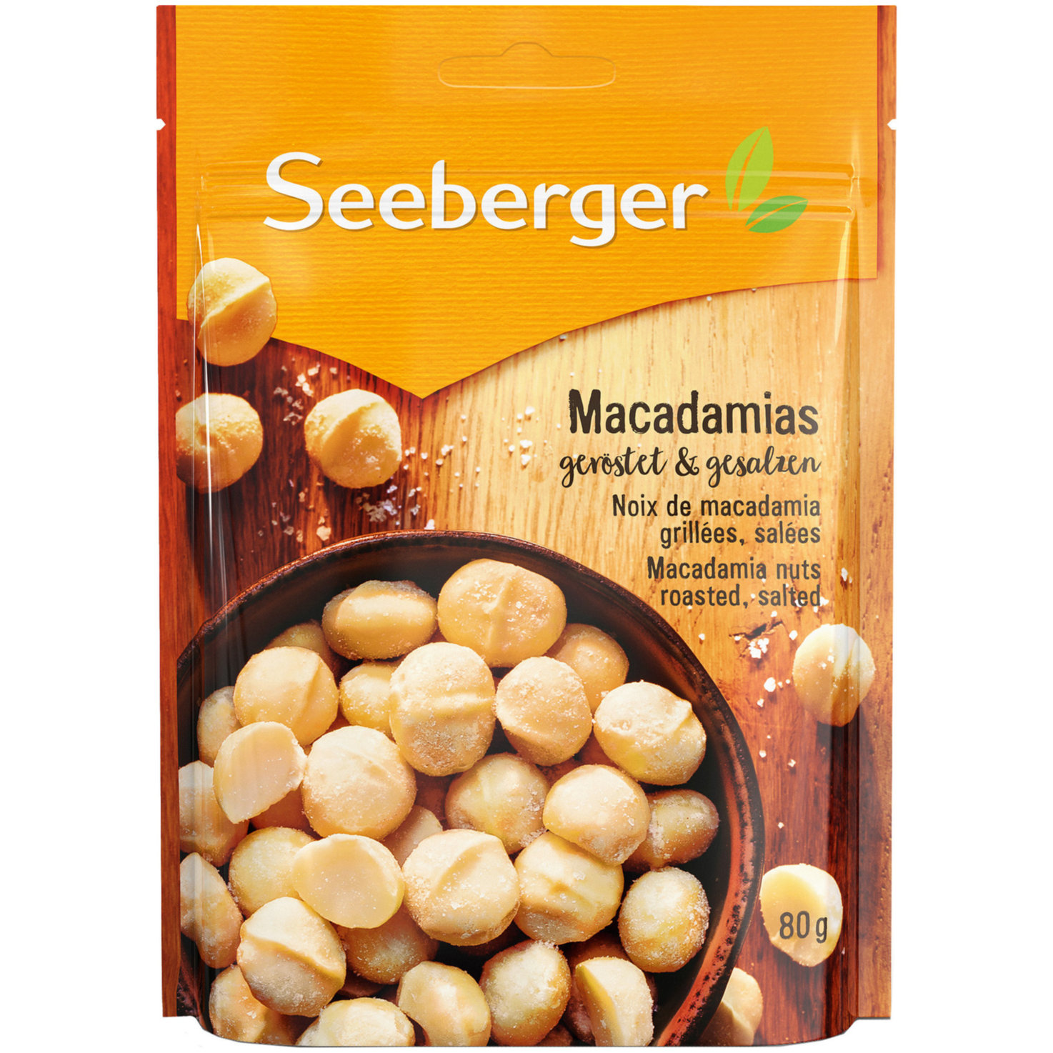 Seeberger Macadamias Geröstet/Gesalzen