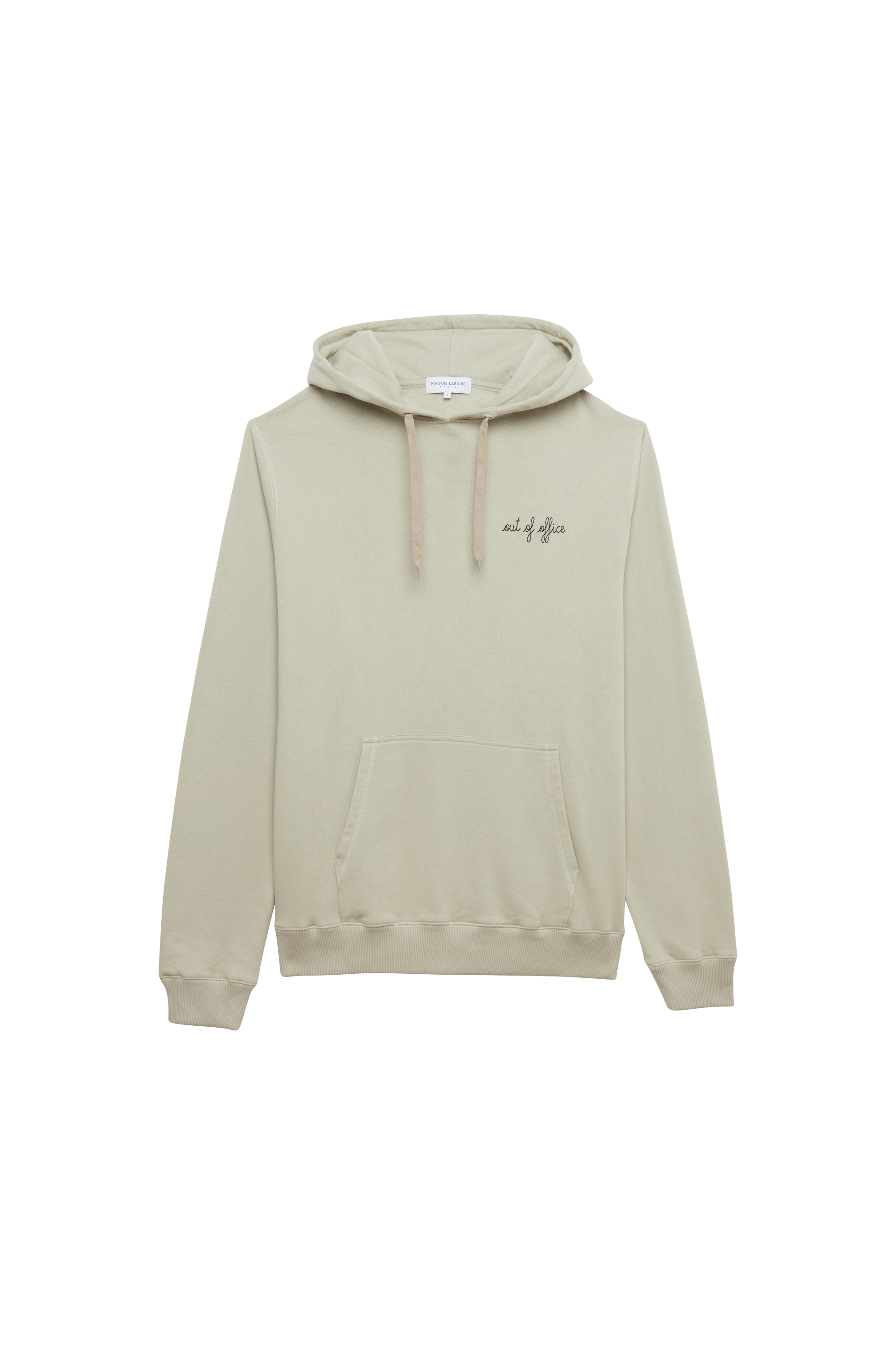 MAISON LABICHE Hoodie CROZATIER OUT OF OFFICE/GOTS Vert