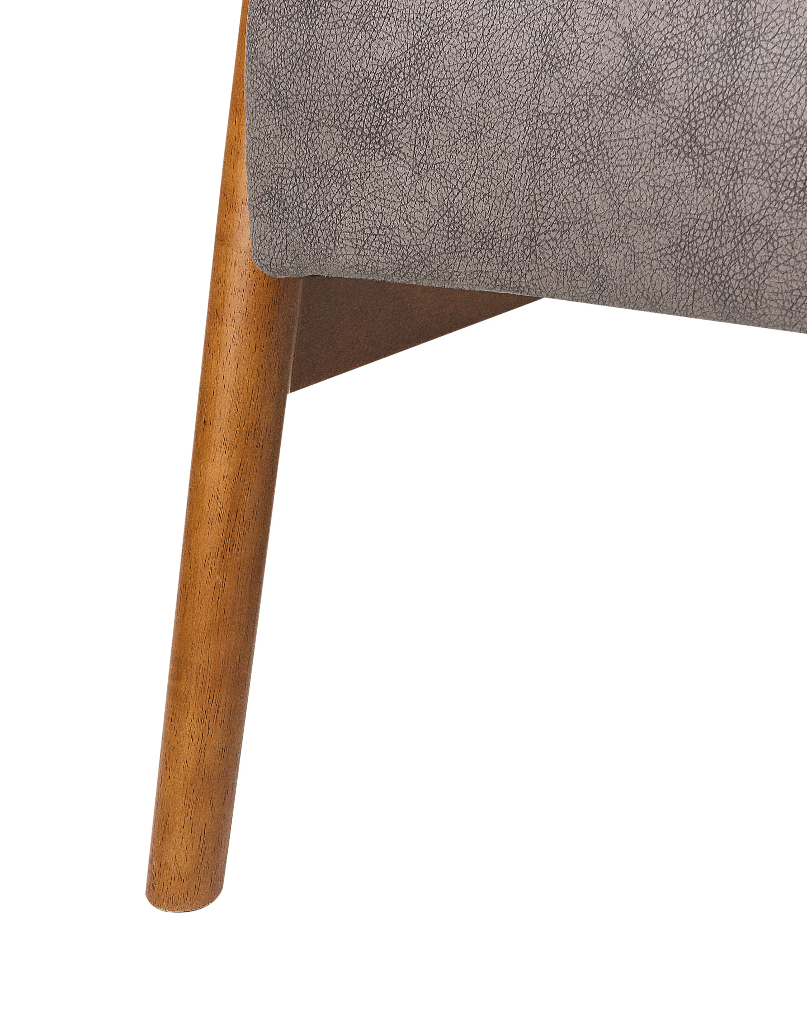 Fauteuil SKARA Kunstleer Donkerbruin