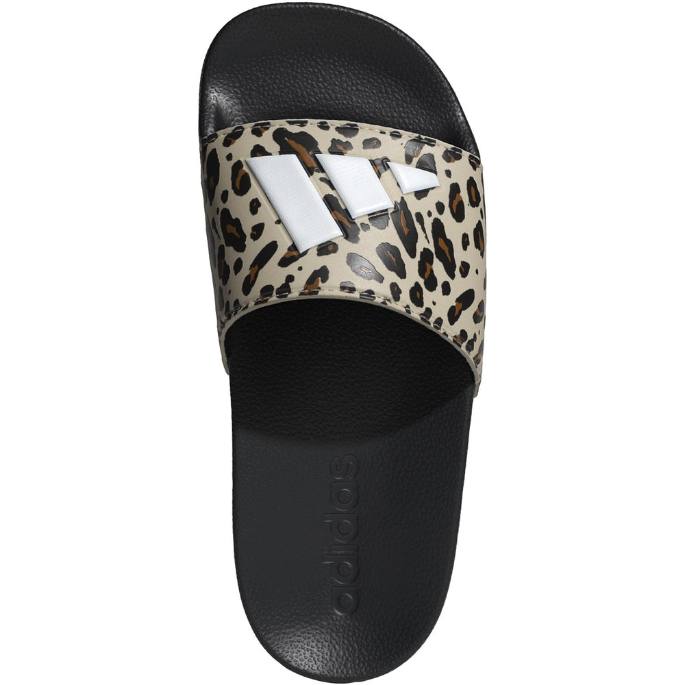 Køb adidas Originals Crystal Linen/Core White/Core Black Adilette Shower Logo K Sandal
