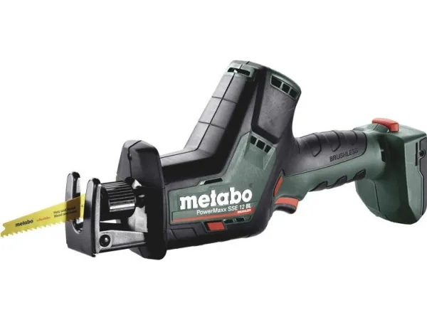Metabo Powermaxx SSE 12 BL, Tønde greb, Sort, Rød, 3000 spm, 1,6 cm, 89 dB, 78 dB - SOLO