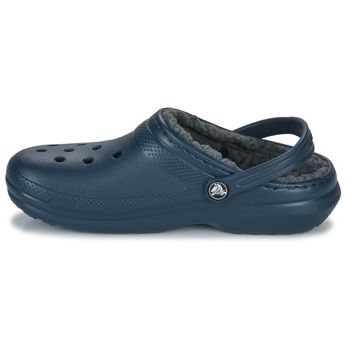 Crocs - CLASSIC LINED CLOG K - Marine / Gris
