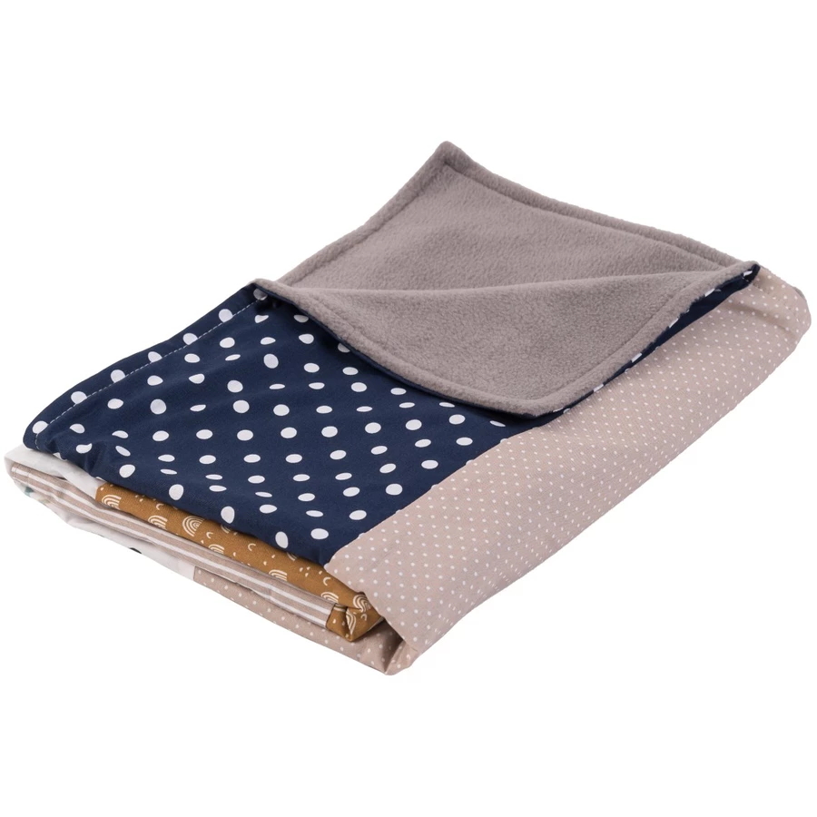 ULLENBOOM Babydecke & Kuscheldecke Wale 70 x 100 cm