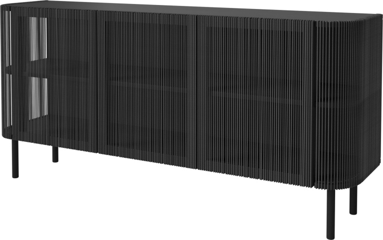 Bolia Cord dressoir 168cm zwart eiken