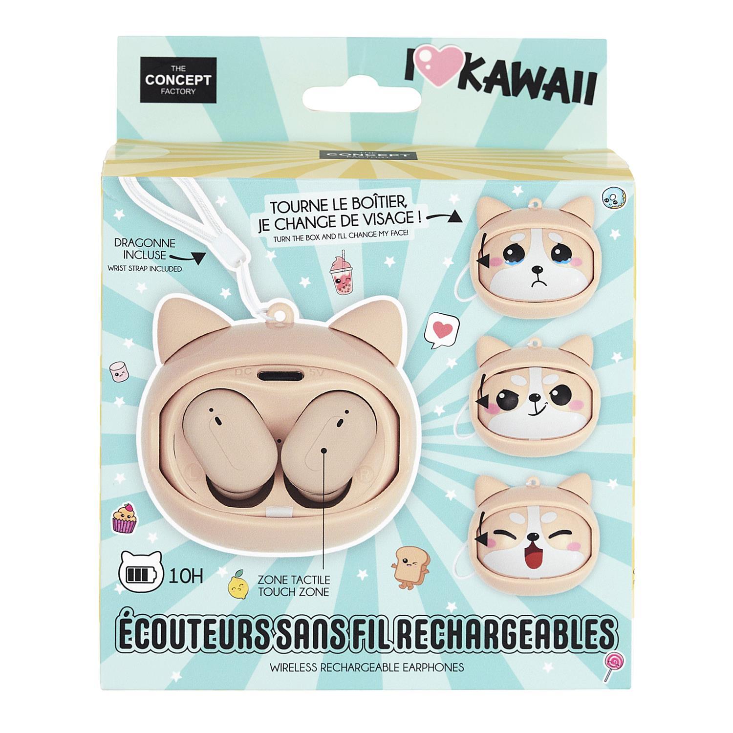 ECOUTEUR SANS FILS MULTIFACE KAWAII